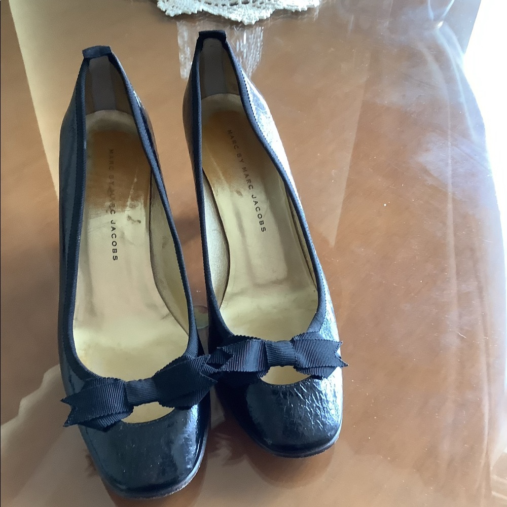 MARC JACOB PATTERN LEATHER SHOES